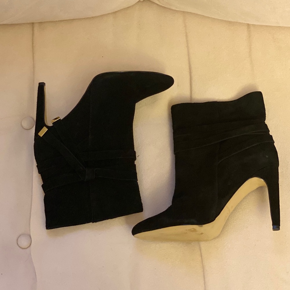Black Suede booties